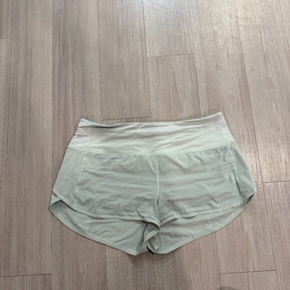 Women’s Size 12 Lululemon Speed Up 2.5 Active Lined Athletic Running Shorts - Picture 3 of 5